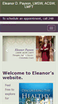 Mobile Screenshot of eleanorpayson.com